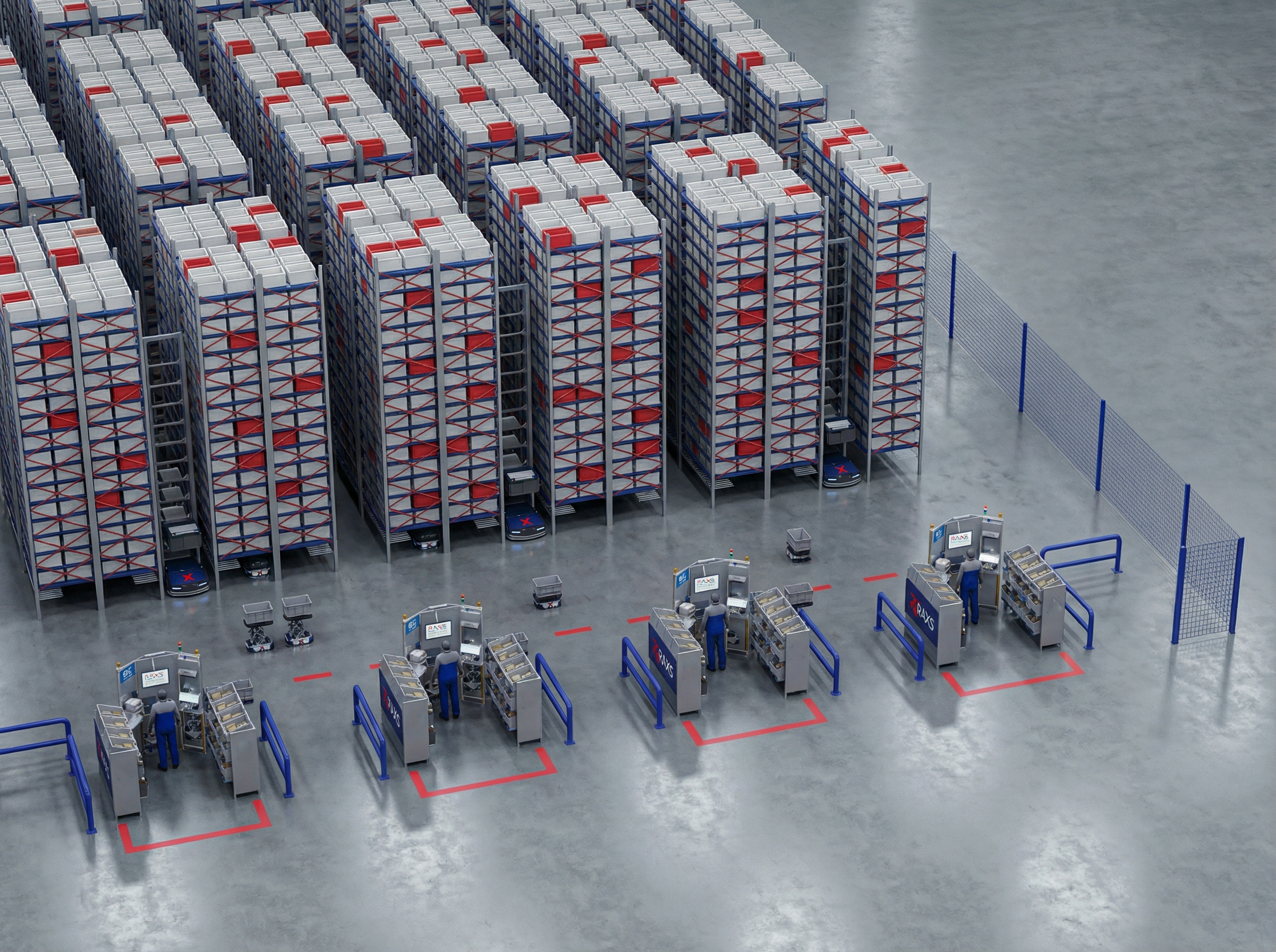 Robotic Tote Storage & Retrieval